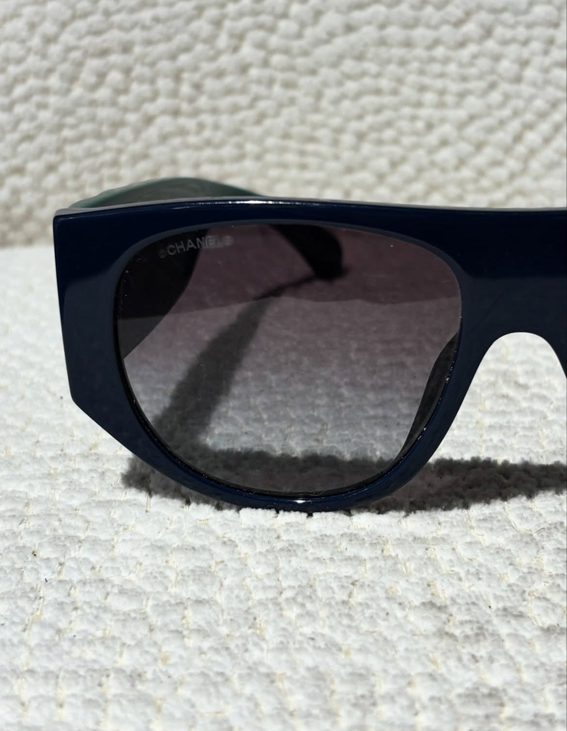 Chanel Sunglasses - Dark Blue & Green