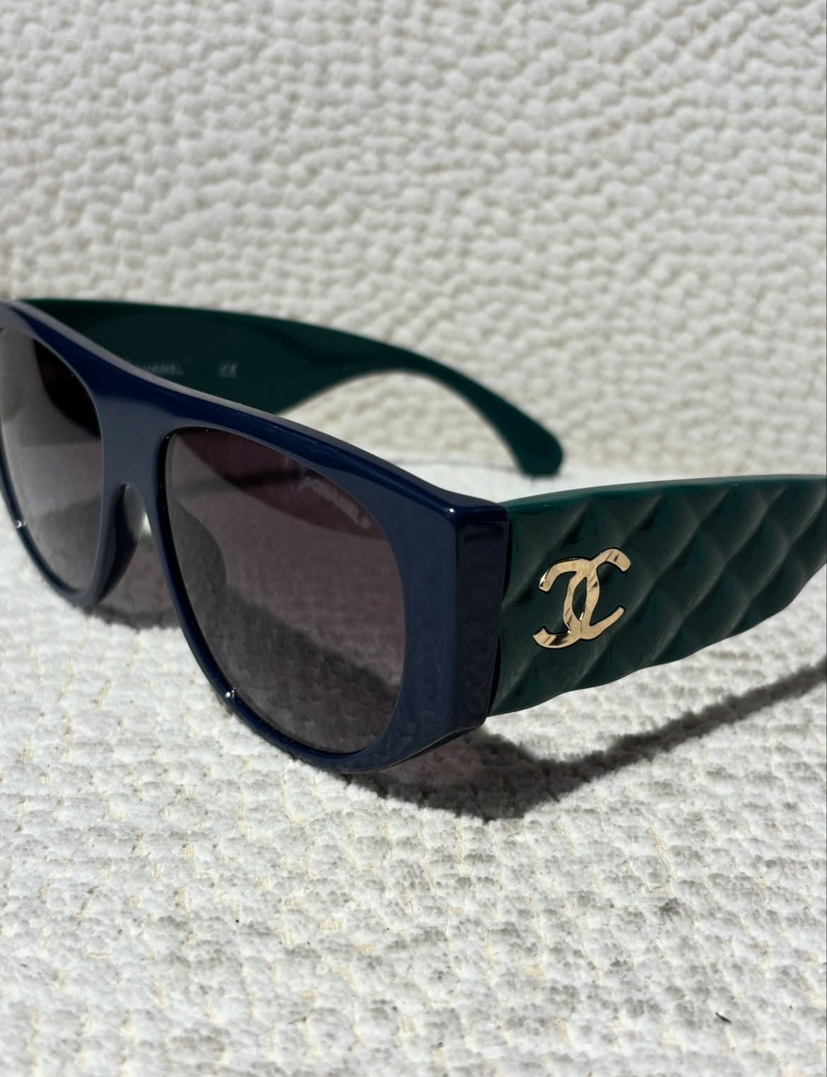 Chanel Sunglasses - Dark Blue & Green