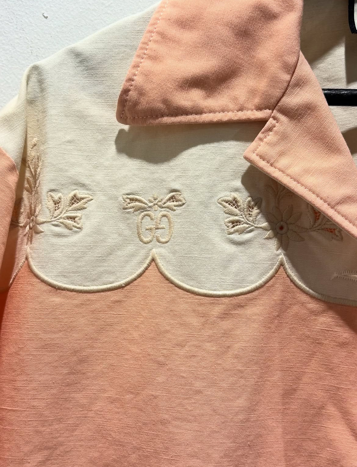 Gucci - Jacket - peach & ecru - S/M