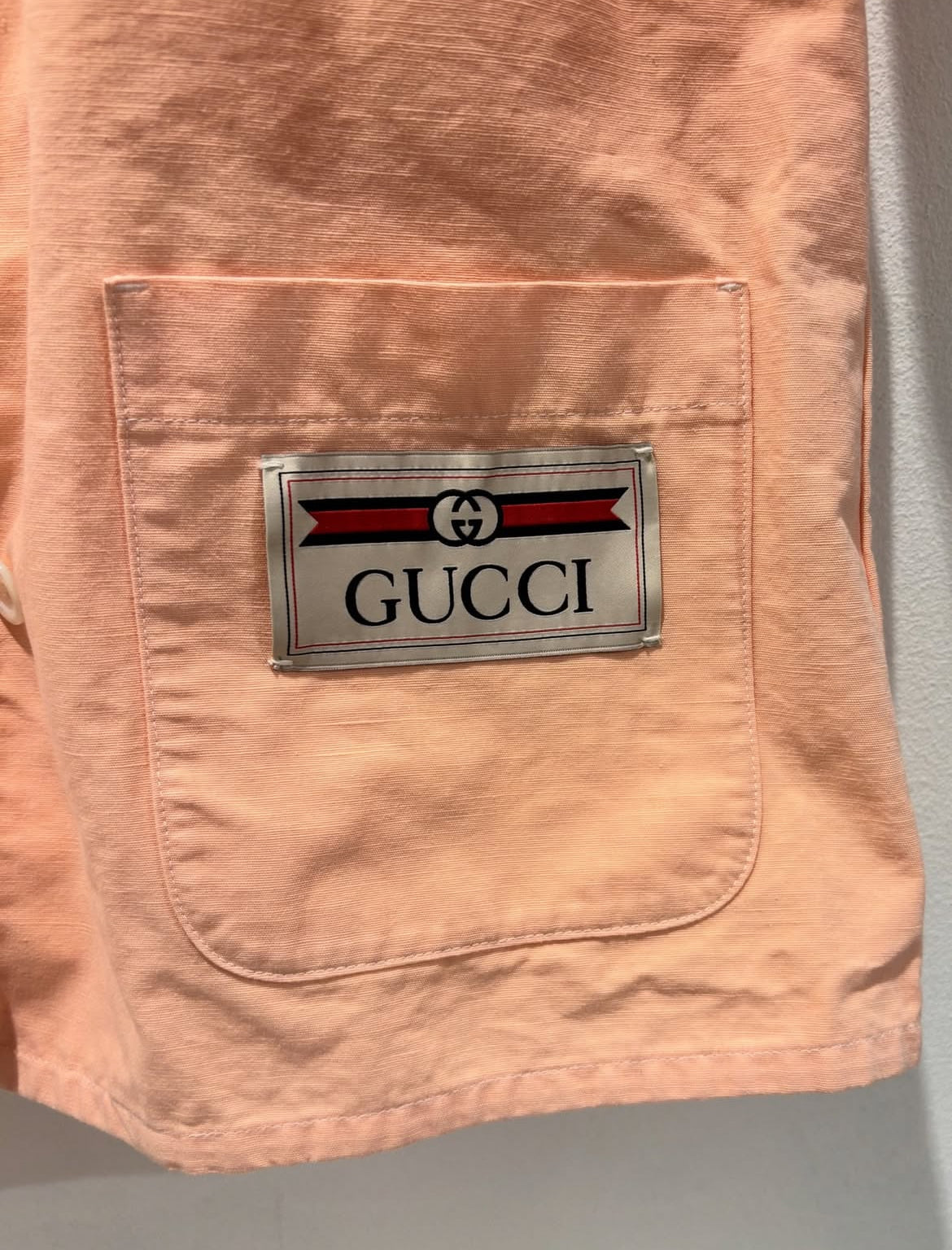 Gucci - Jacket - peach & ecru - S/M