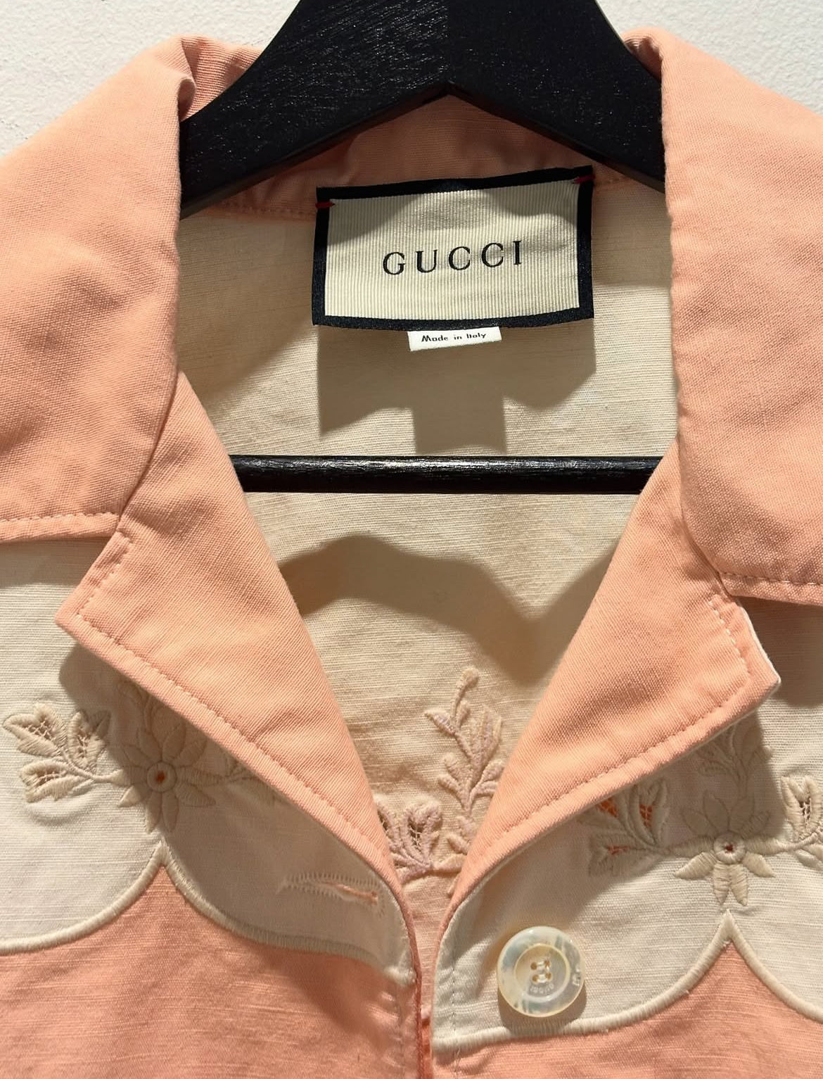 Gucci - Jacket - peach & ecru - S/M