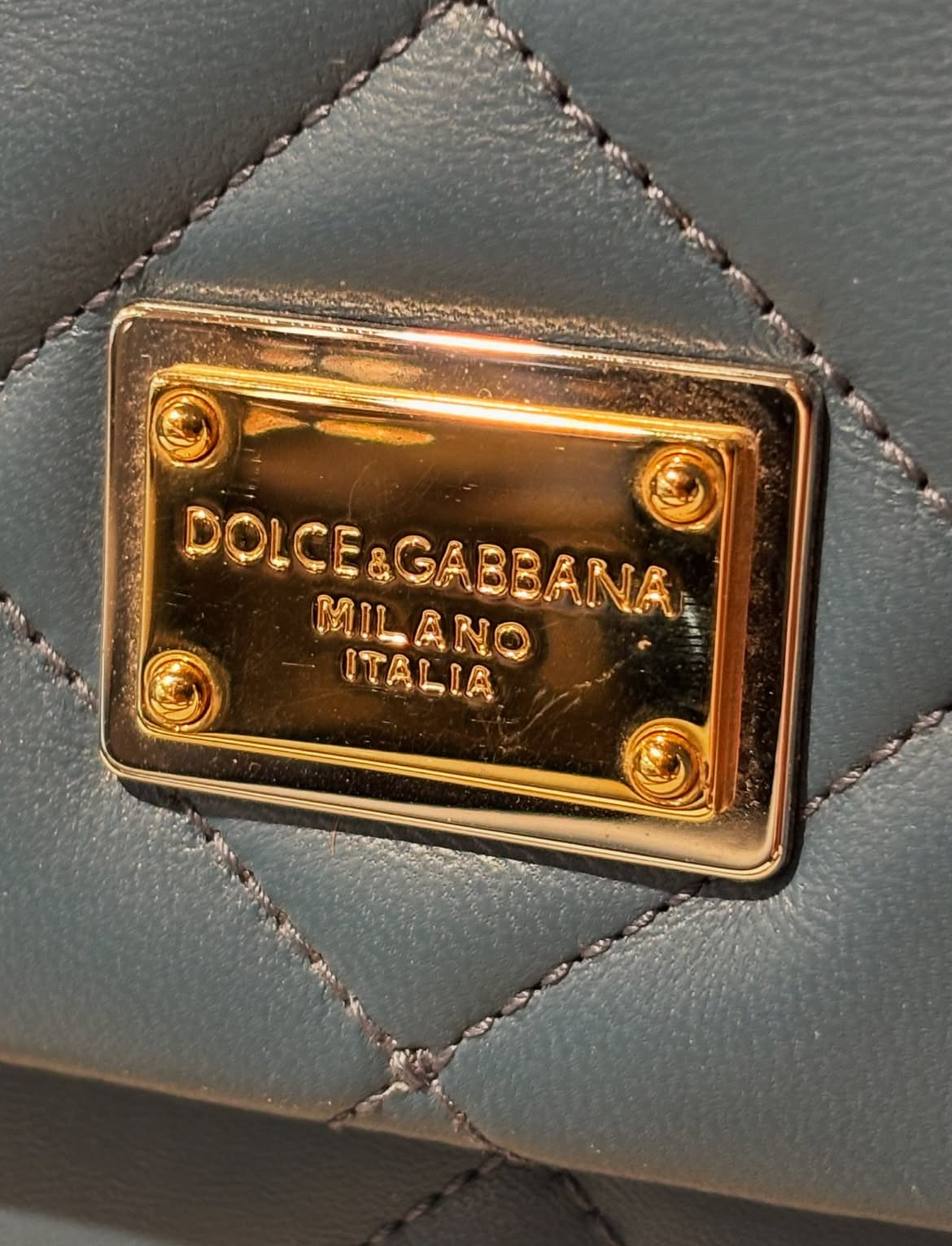 Dolce & Gabbana - crossbody bag - gold hardware