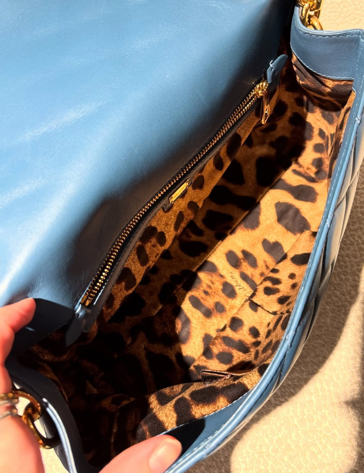 Dolce & Gabbana - crossbody bag - gold hardware