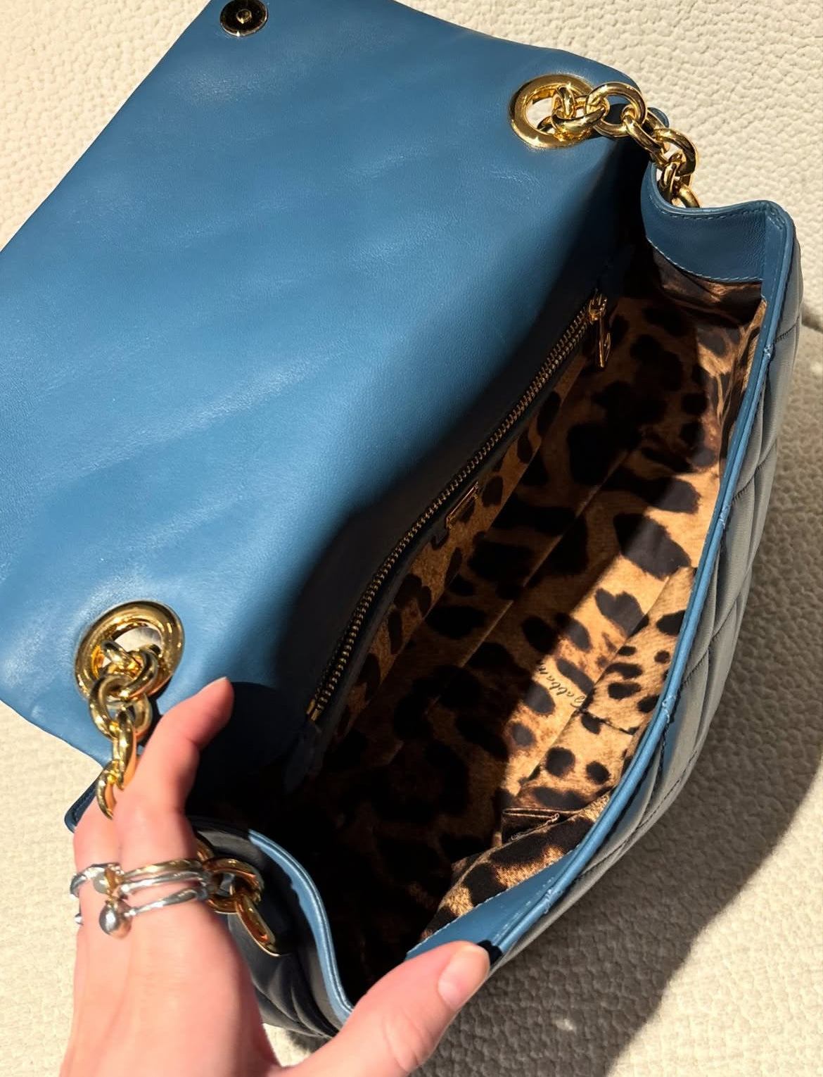 Dolce & Gabbana - crossbody bag - gold hardware