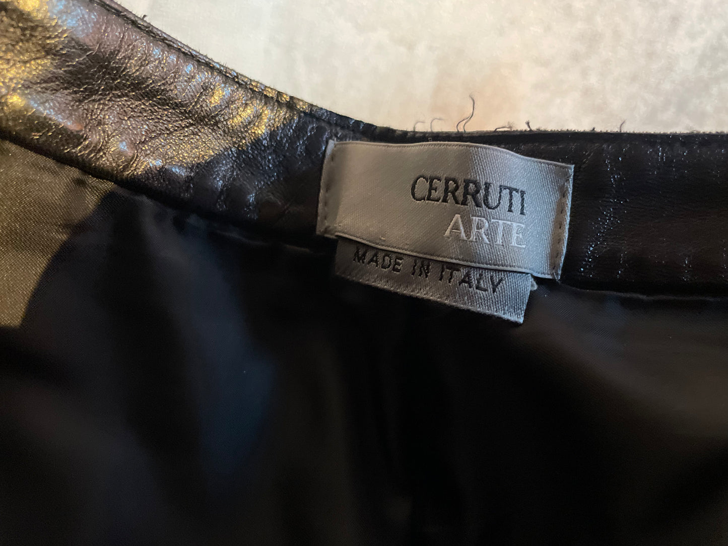 Cerruti Arte Skindbukser - Vintage for HIM