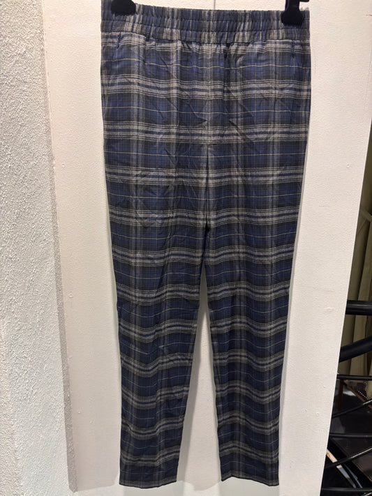 Designers Remix - Pants - Blue-Grey Scotch - Elastic Waist - Medinas Wardrobe - EU36
