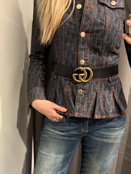 Gucci GG Belt - Wide design - 85 cm