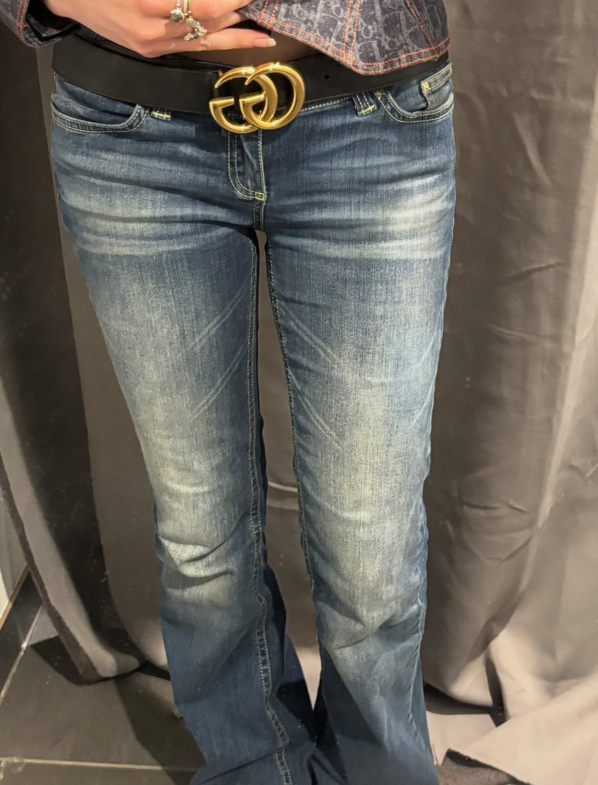 Gucci GG Belt - Wide design - 85 cm