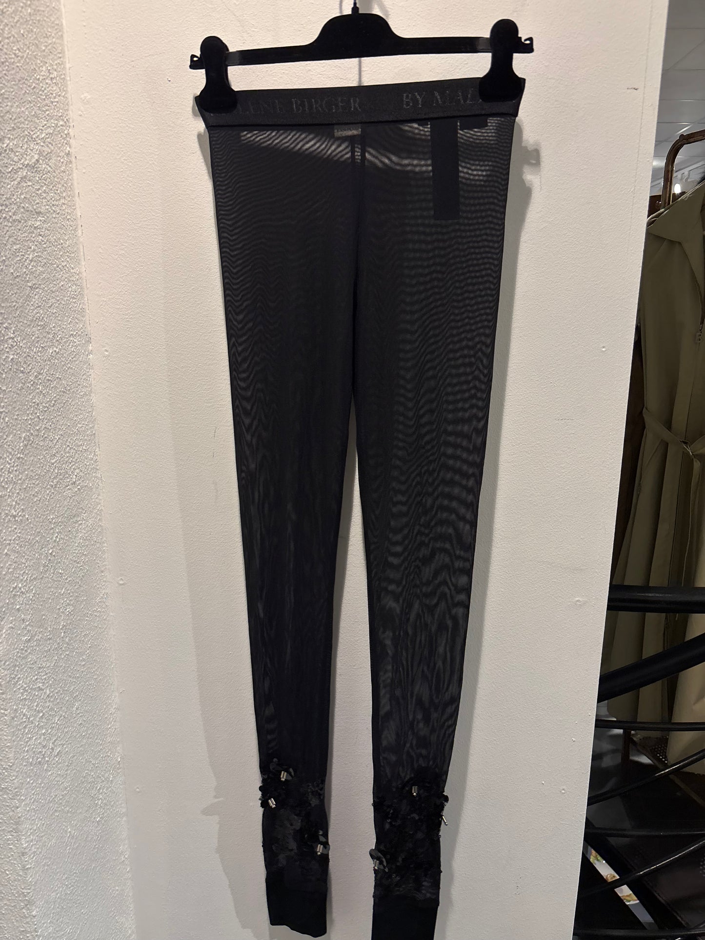 Malene Birger - See through leggings w. paillettes - XS - Medinas Wardrobe