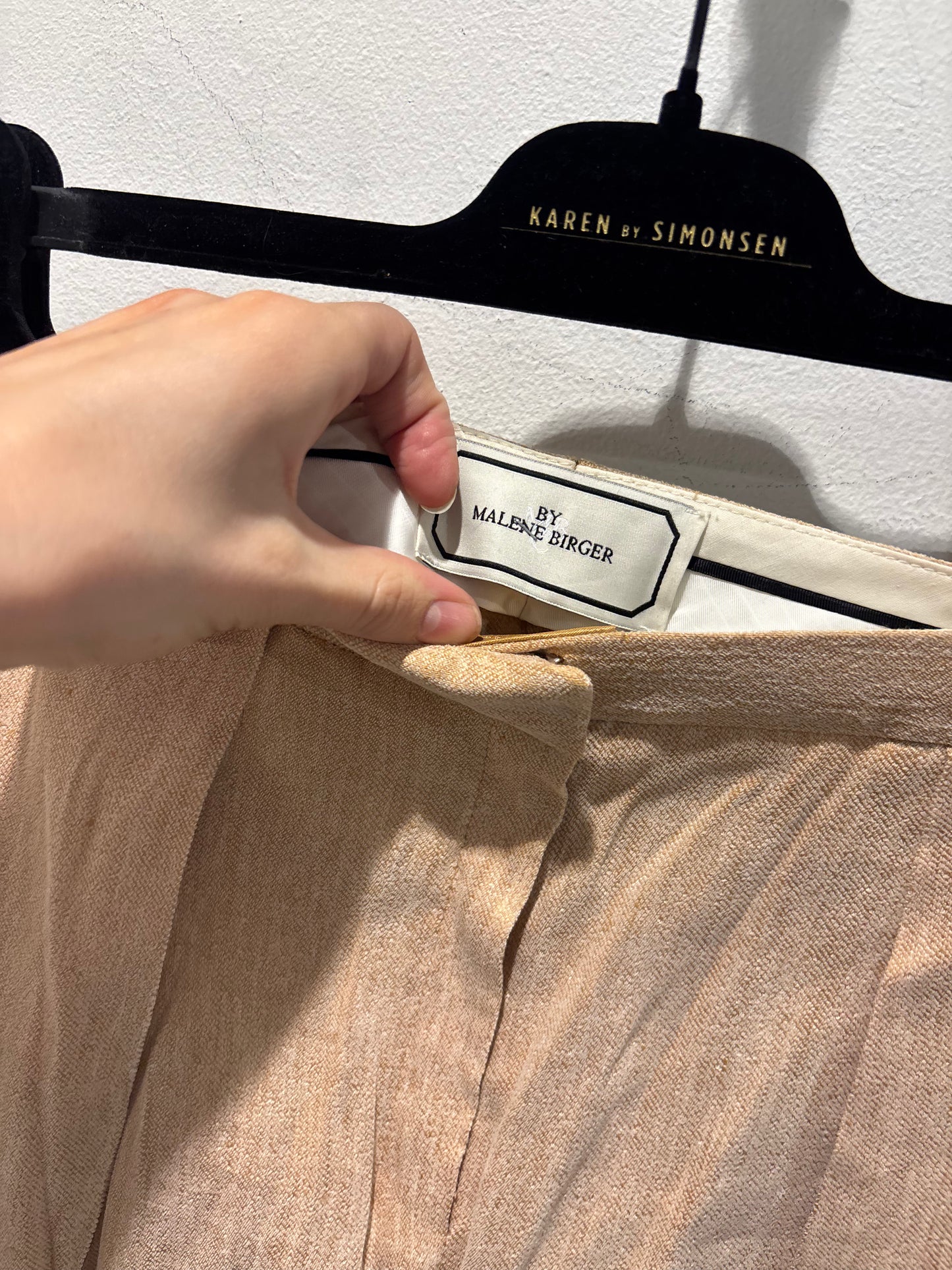 Malene Birger - Pants - Sand - EU34 - Medinas Wardrobe