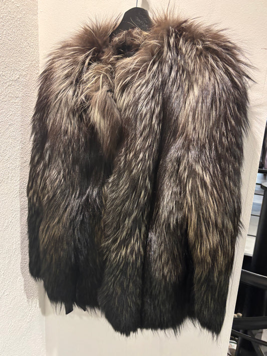 Malene Birger / Salon - Saga Fur Coat - Brown - Exclusive Fox - Medinas Wardrobe