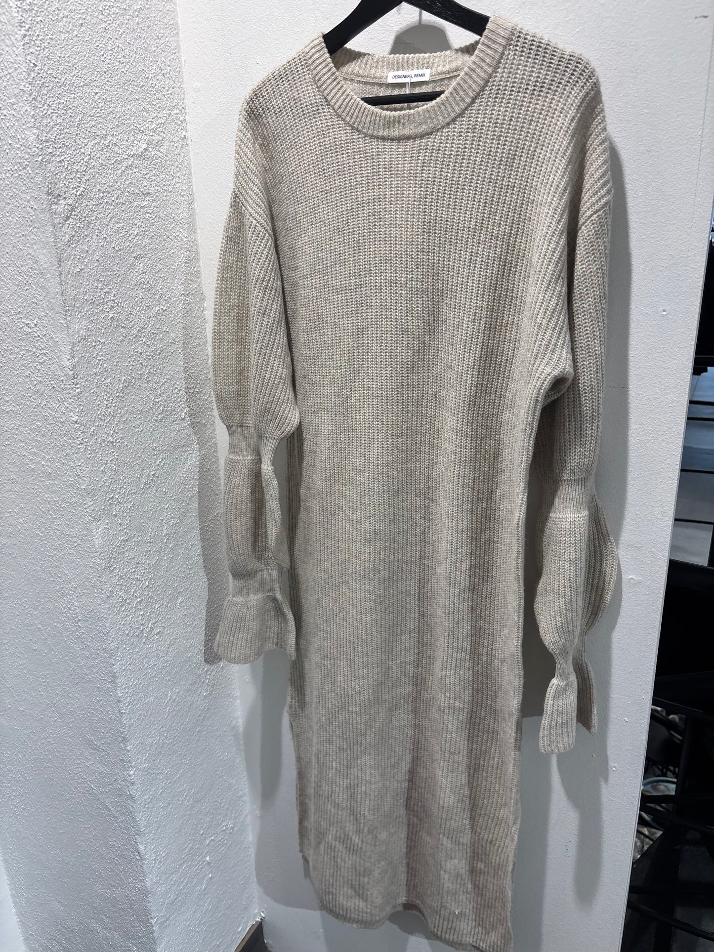 Designers Remix - Knitted Dress - Sand Melange - S/M - Medinas Wardrobe