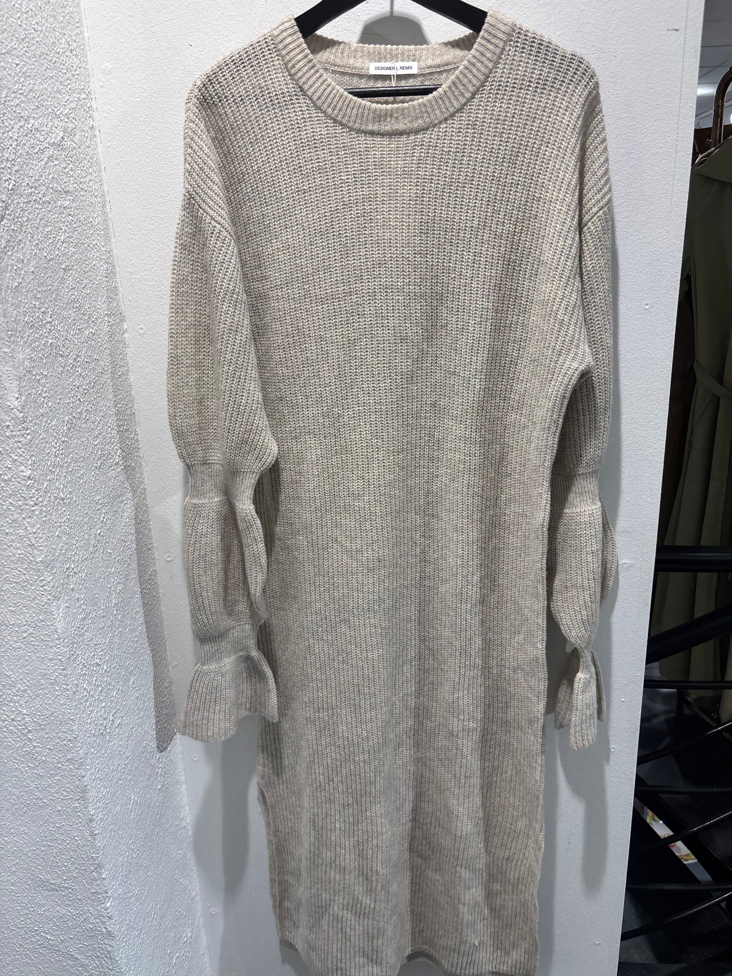Designers Remix - Knitted Dress - Sand Melange - S/M - Medinas Wardrobe