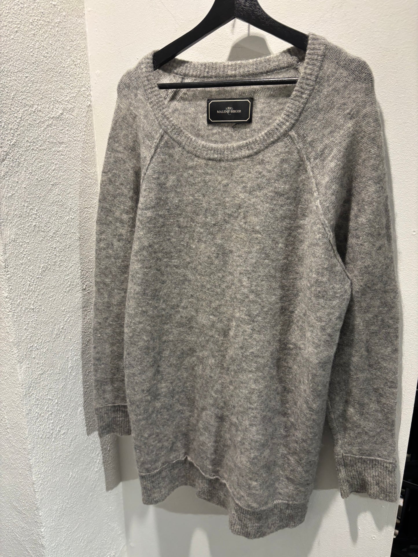 Malene Birger - Knit - long - grey melange - oversized S - Medina’s Wardrobe