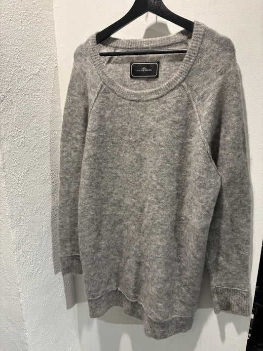 Malene Birger - Knit - long - grey melange - oversized S - Medina’s Wardrobe