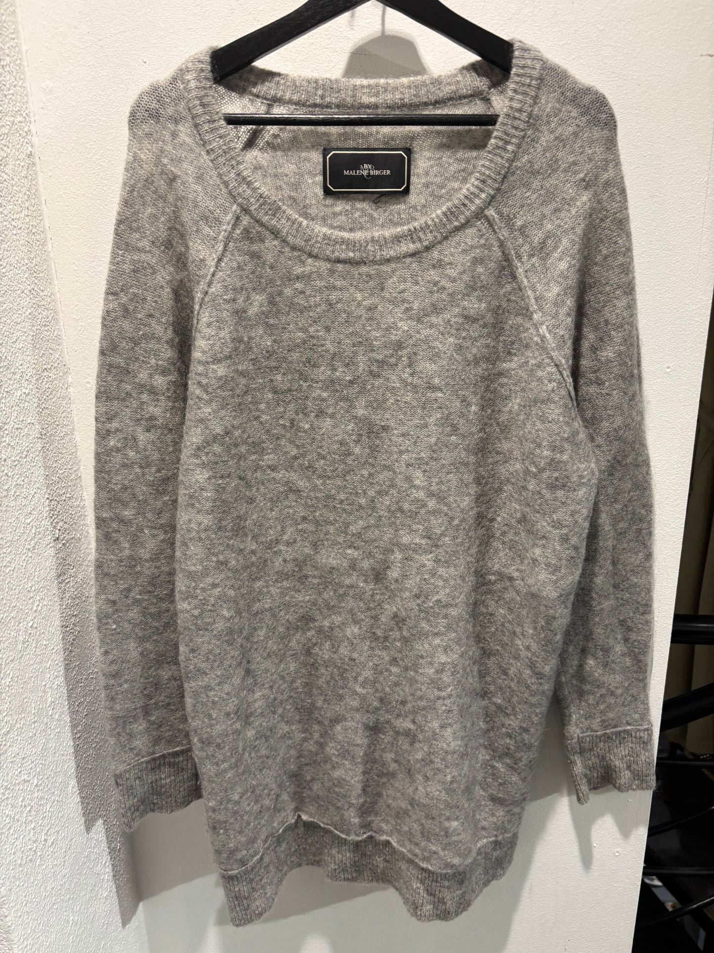 Malene Birger - Knit - long - grey melange - oversized S - Medina’s Wardrobe