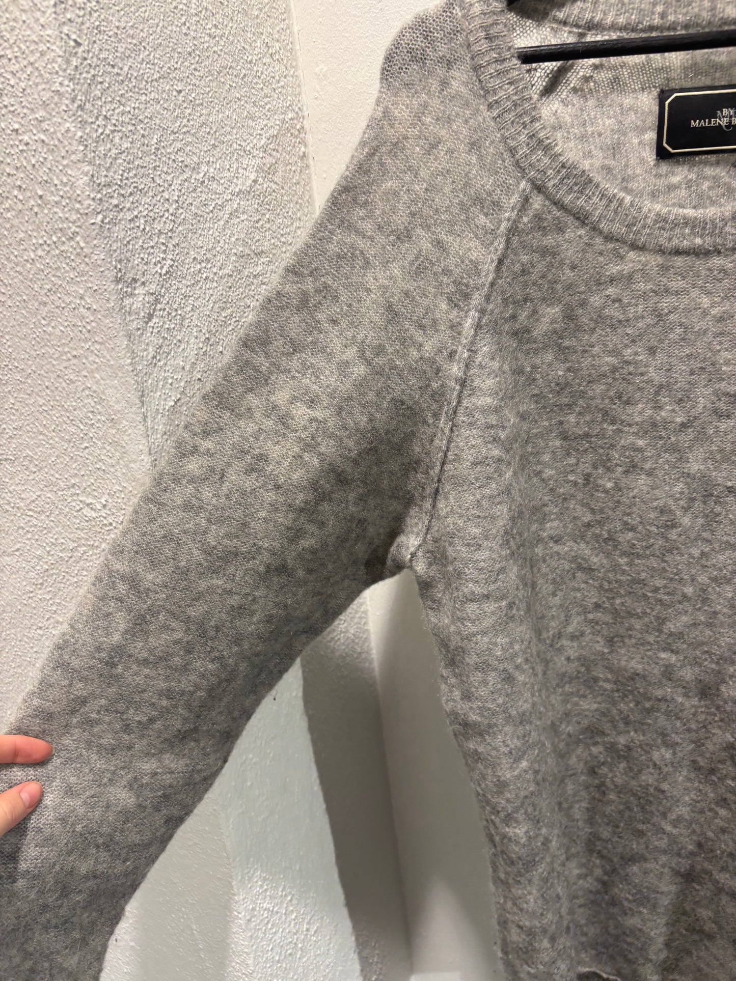 Malene Birger - Knit - long - grey melange - oversized S - Medina’s Wardrobe