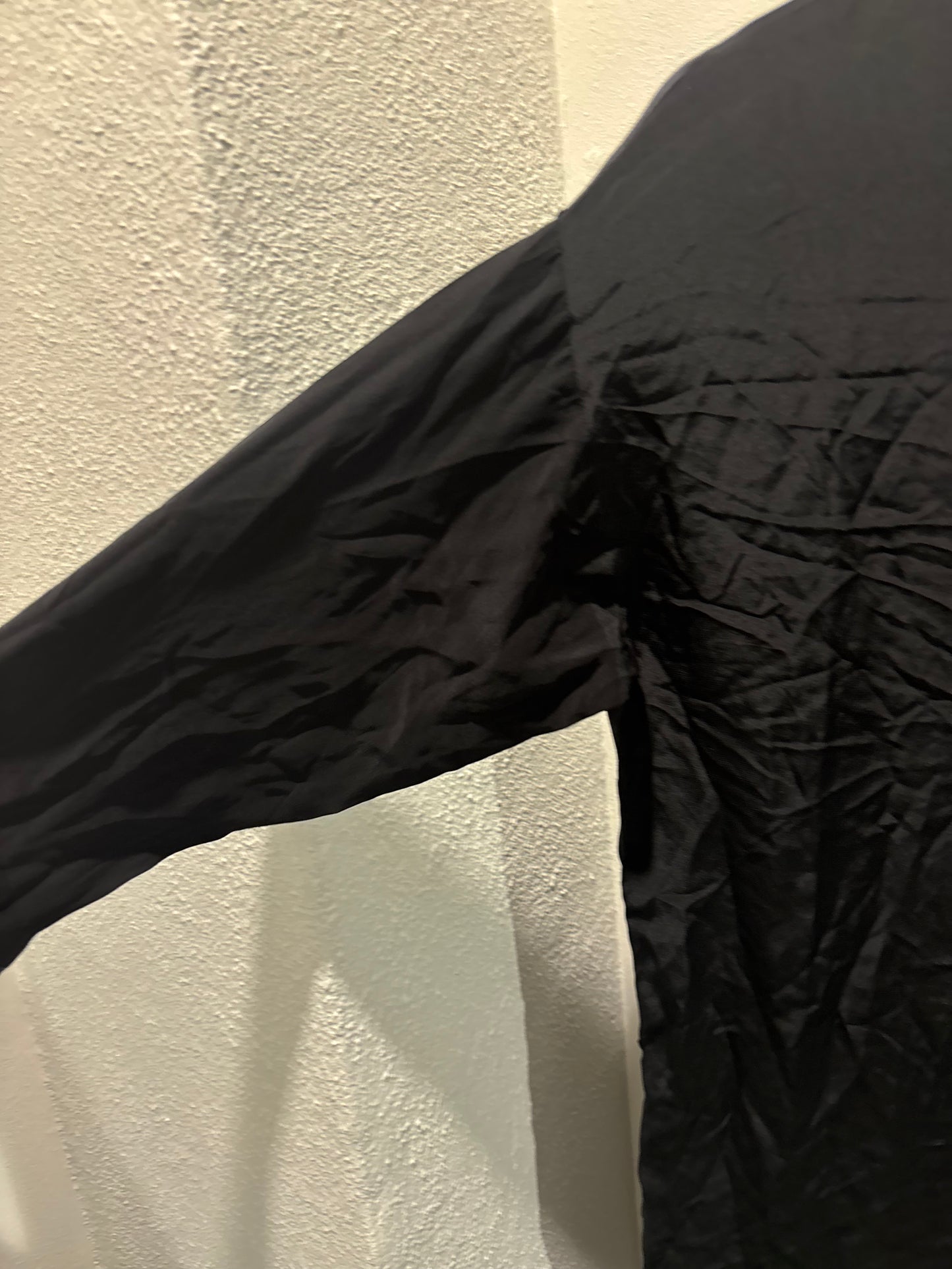 Malene Birger - Black dress w fringes - long sleeves - Medinas Wardrobe