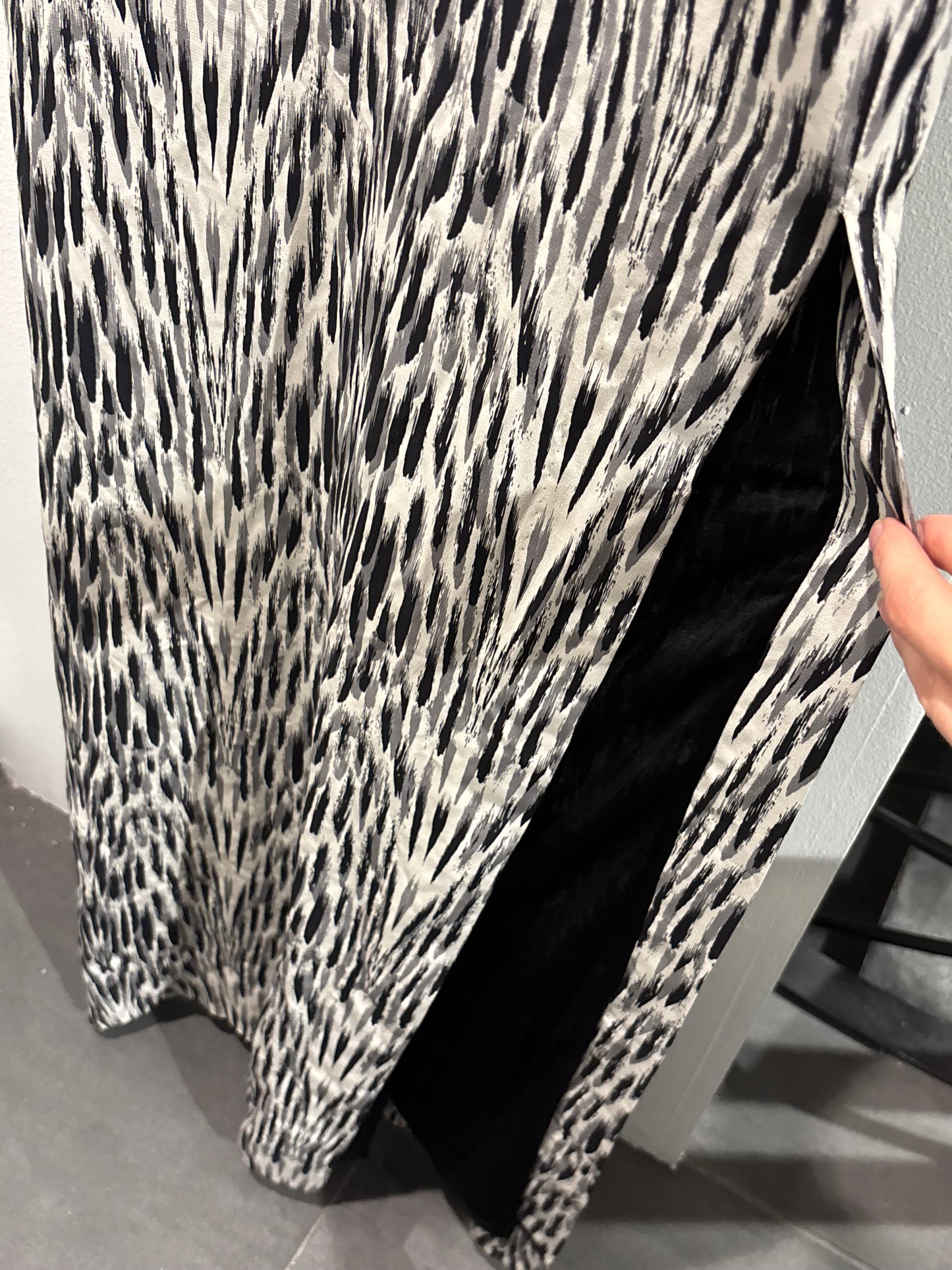 Malene Birger - Long Dress - Black / White - EU34 - Medinas Wardrobe