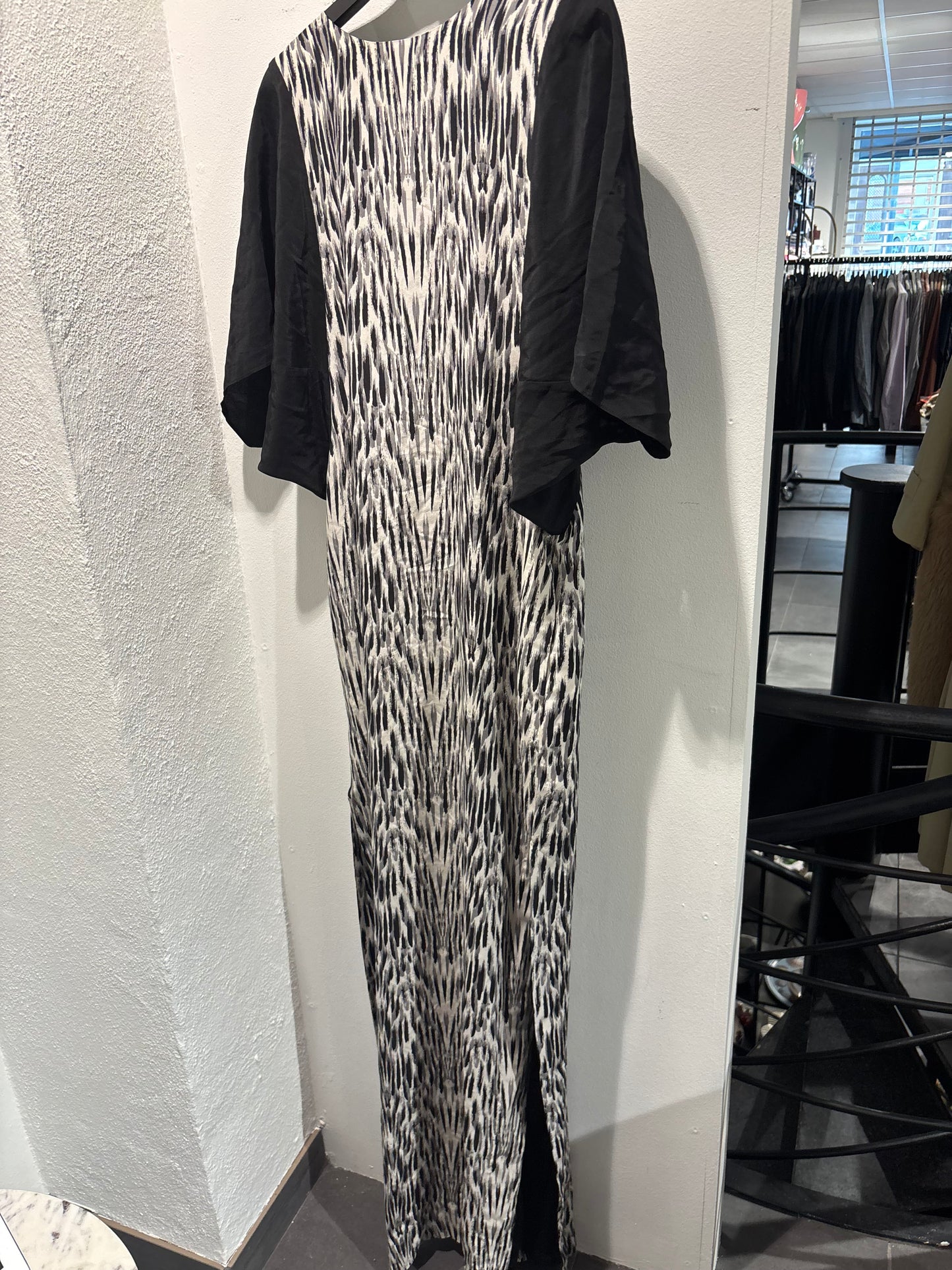 Malene Birger - Long Dress - Black / White - EU34 - Medinas Wardrobe