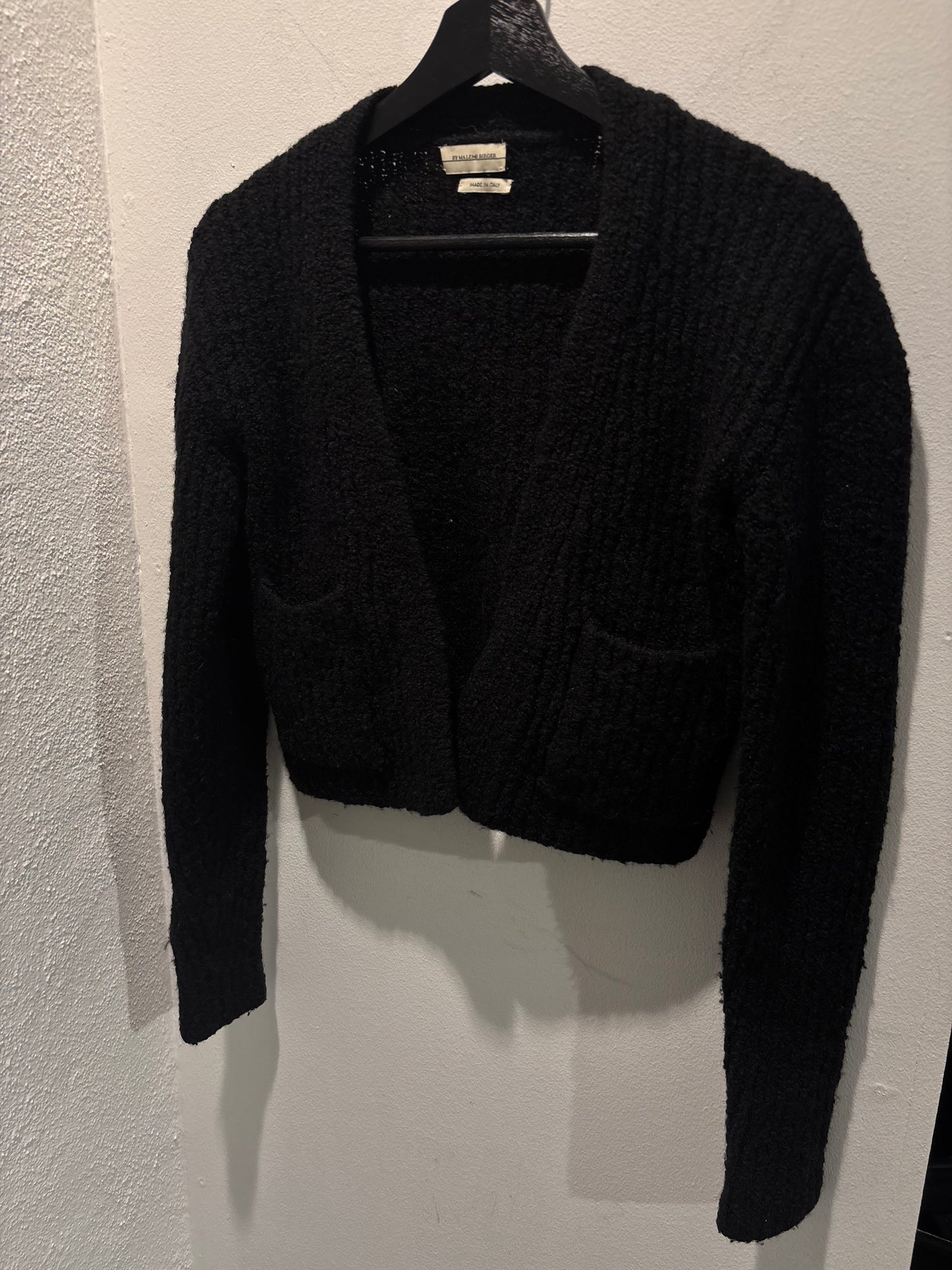 Malene Birger - Black cardigan - knitted - S - Medina’s Wardrobe