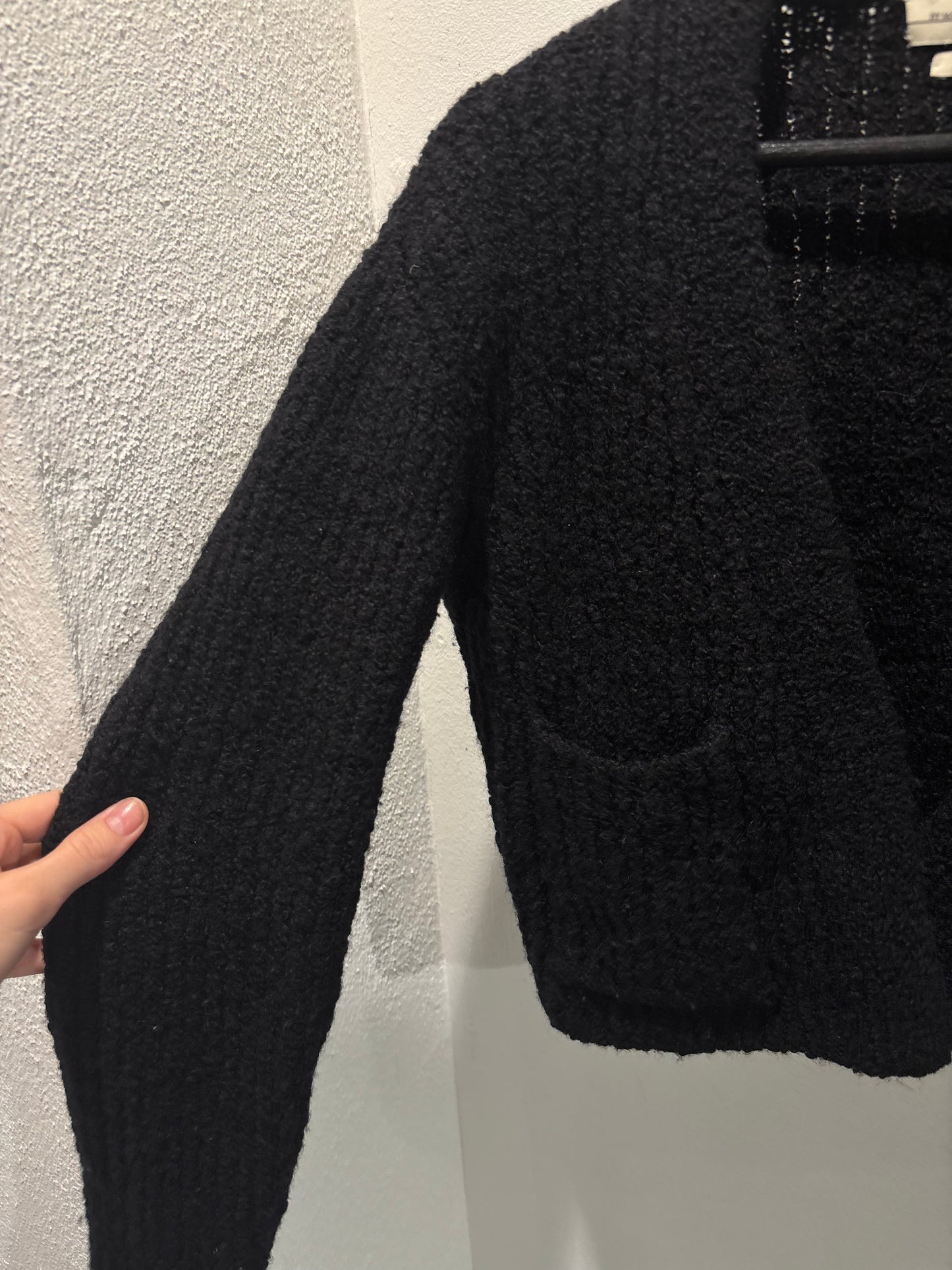 Malene Birger - Black cardigan - knitted - S - Medina’s Wardrobe