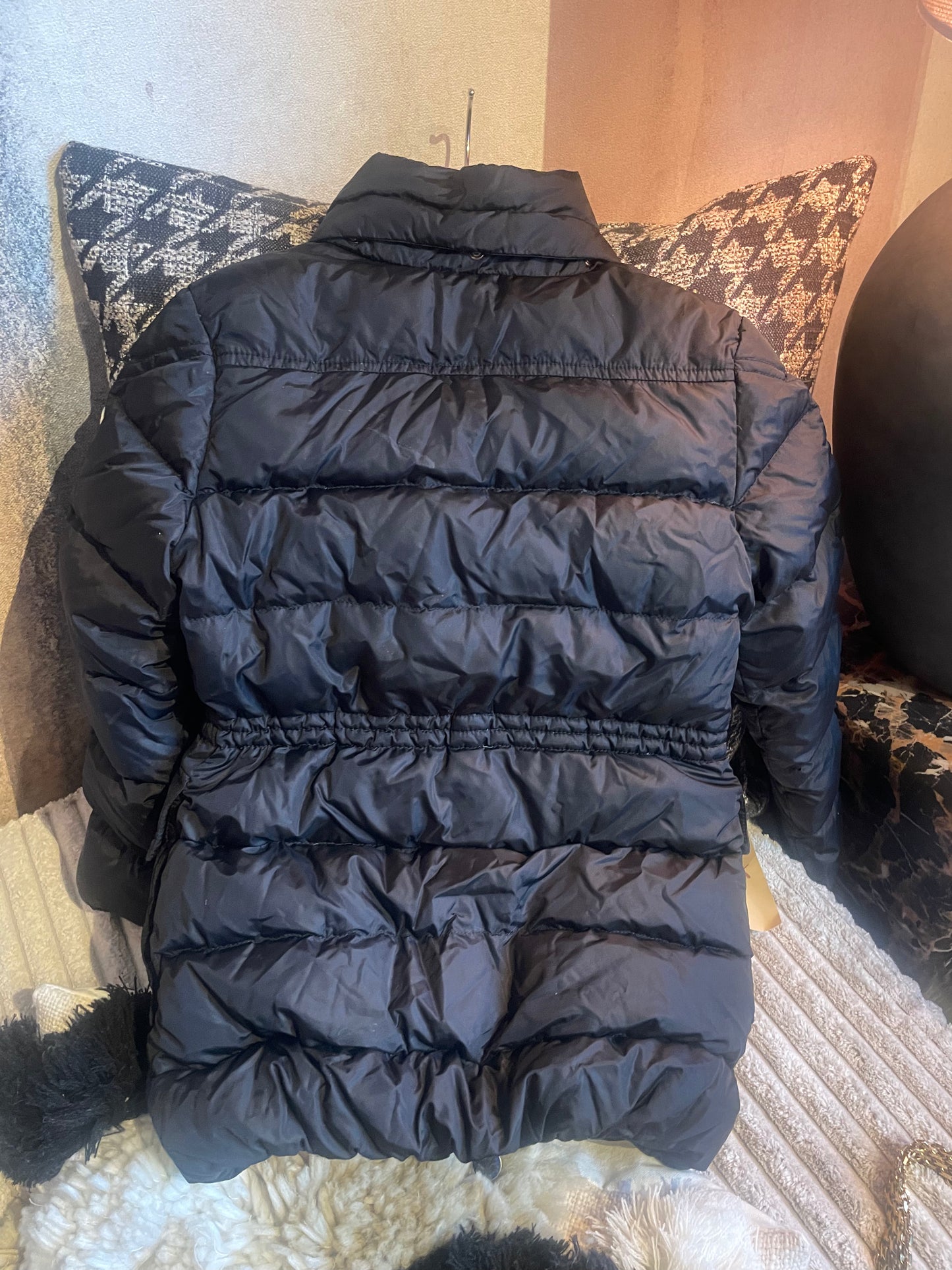 Vinterjakke børn - Moncler - sort