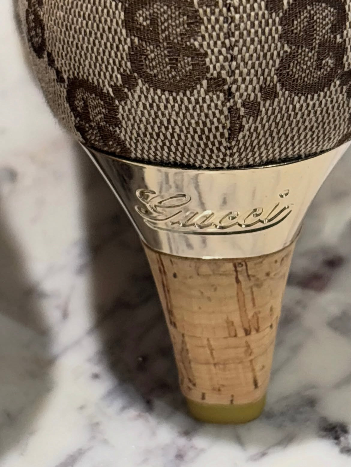Gucci Wedge Sandals – 37