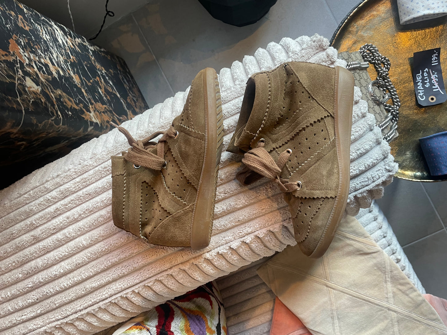 Bobby Sneakers - med indvendig hæl - Isabel Marant - Str. 39 - som nye