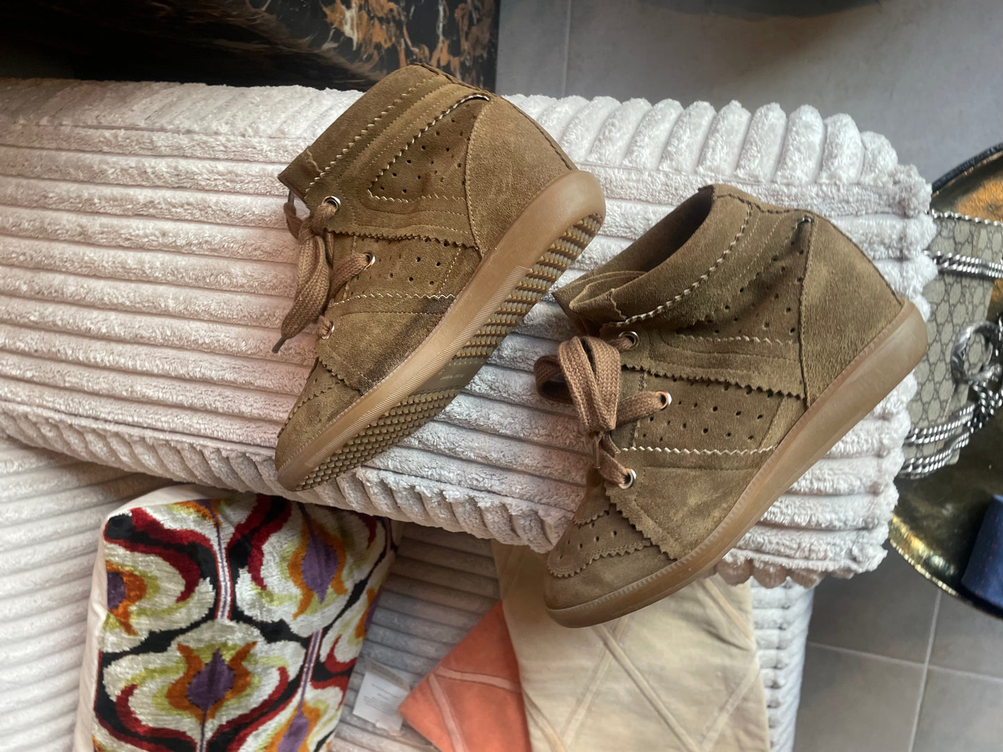 Bobby Sneakers - med indvendig hæl - Isabel Marant - Str. 39 - som nye