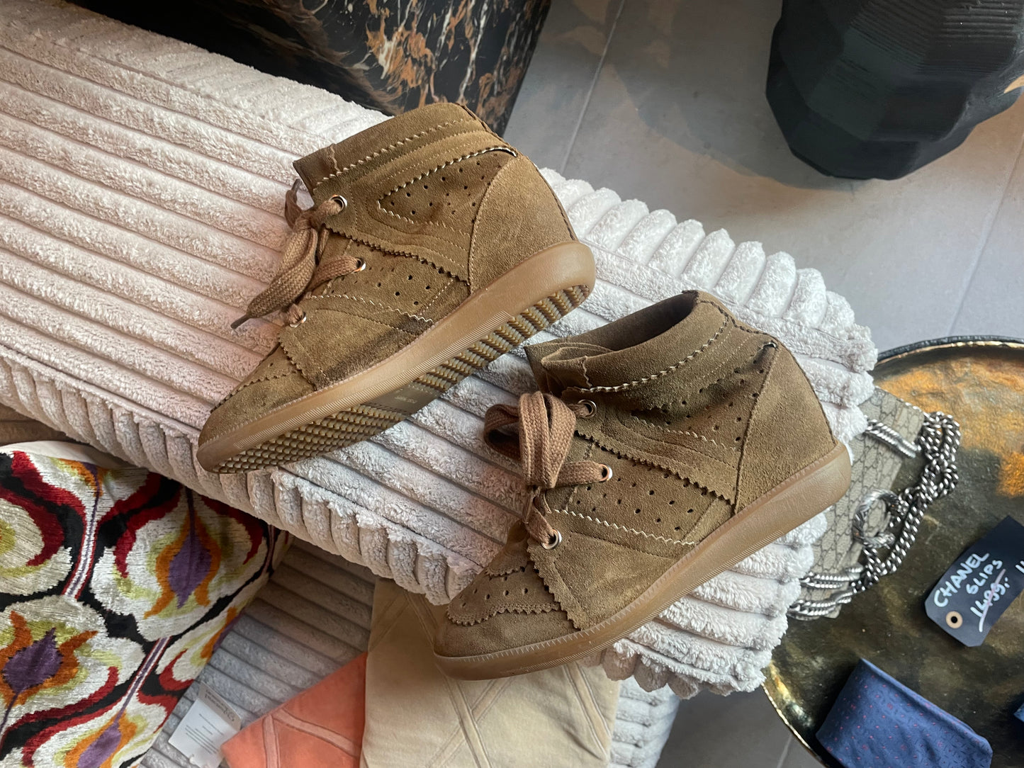 Bobby Sneakers - med indvendig hæl - Isabel Marant - Str. 39 - som nye