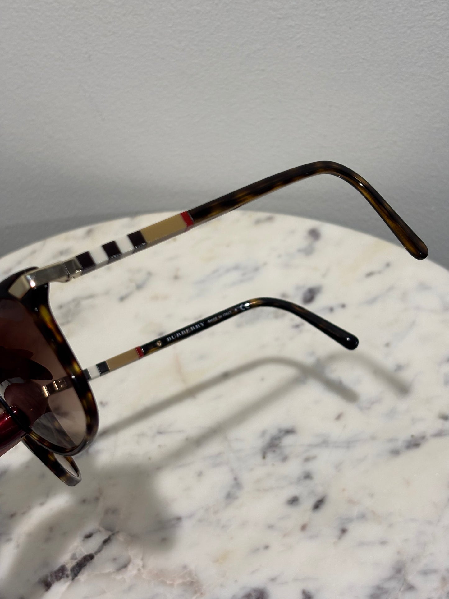 Burberry – BE4216 Havana Cat-Eye Sunglasses