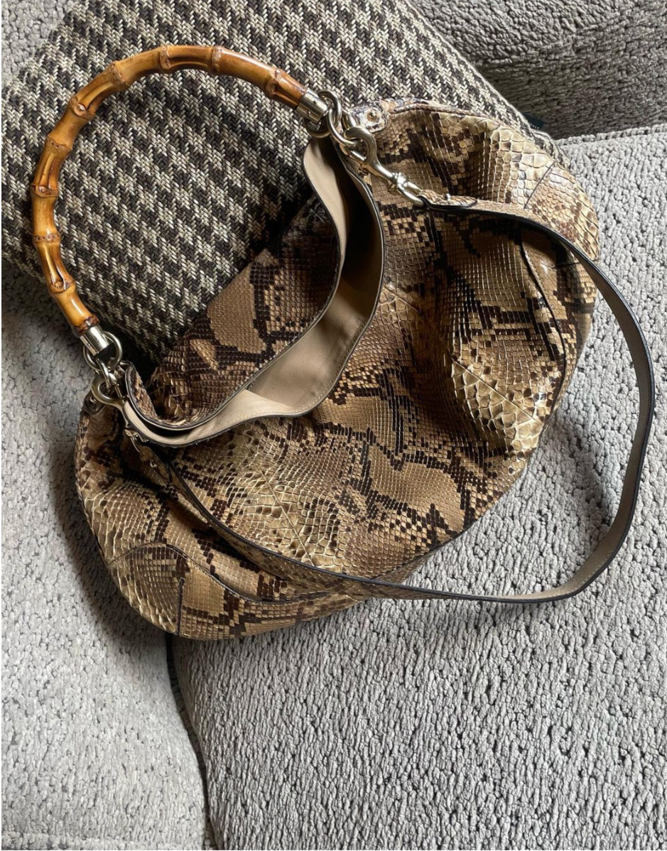 Gucci - Python & Bamboo - taske