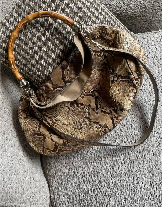 Gucci - Python & Bamboo - taske