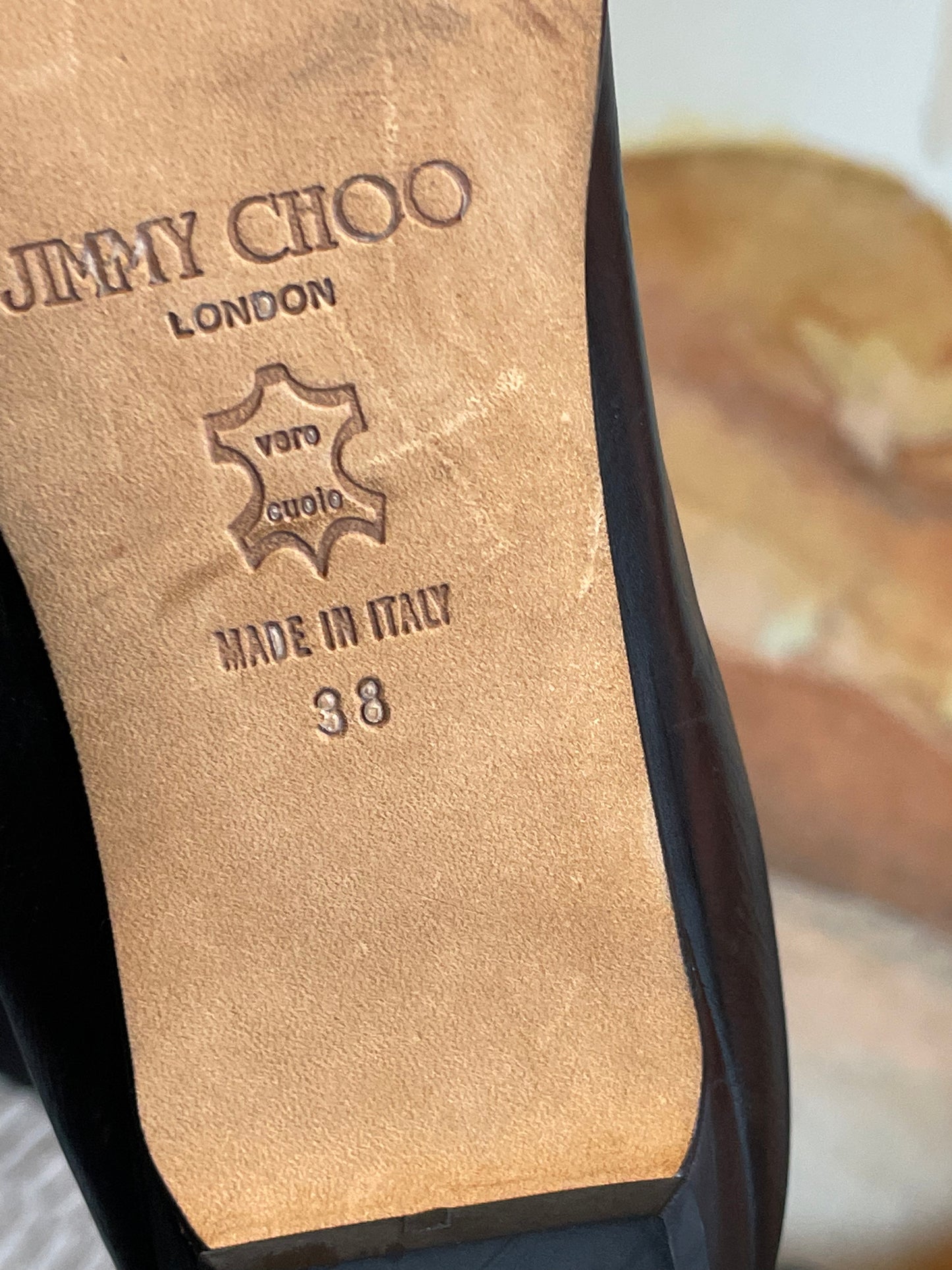 Jimmy Choo - Knee-high ridestøvler - Ubrugt & m. tag