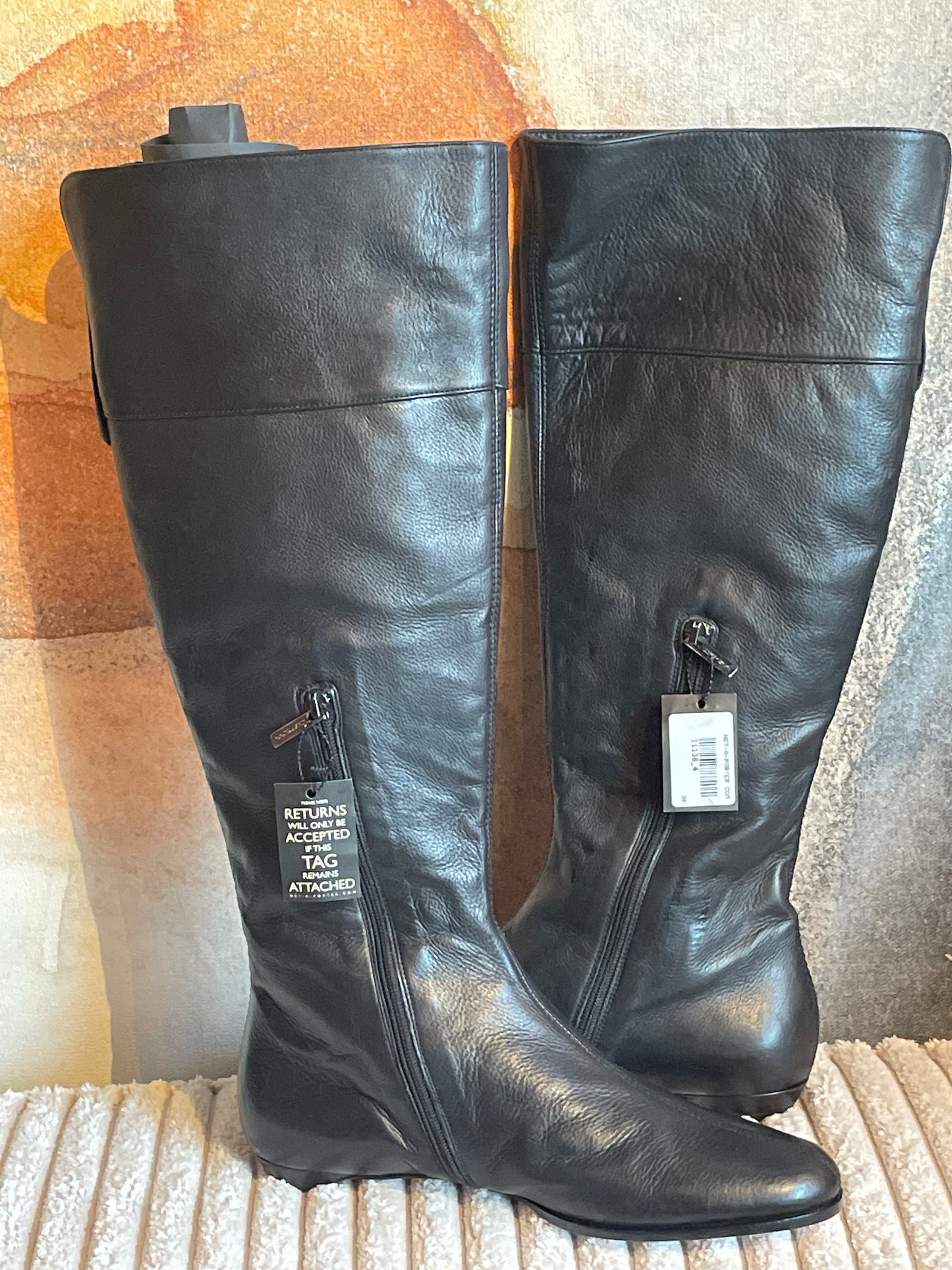 Jimmy Choo - Knee-high ridestøvler - Ubrugt & m. tag