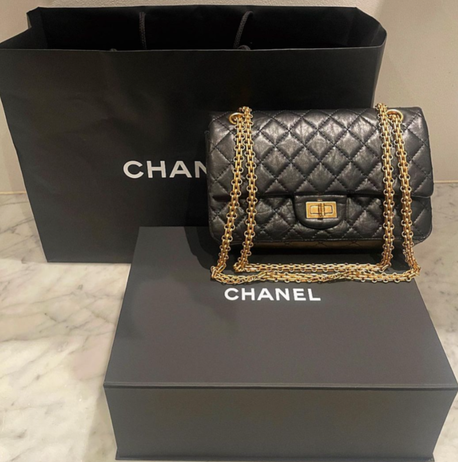 Chanel - 2.55 - Double Flap Gold - sort