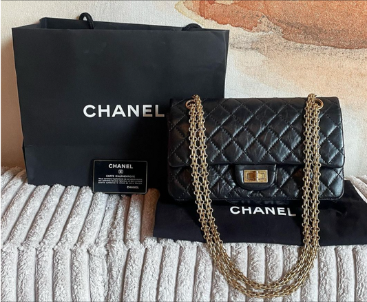 Chanel - 2.55 - Double Flap Gold - sort