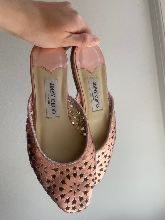 Jimmy Choo - Mules - Rosegold