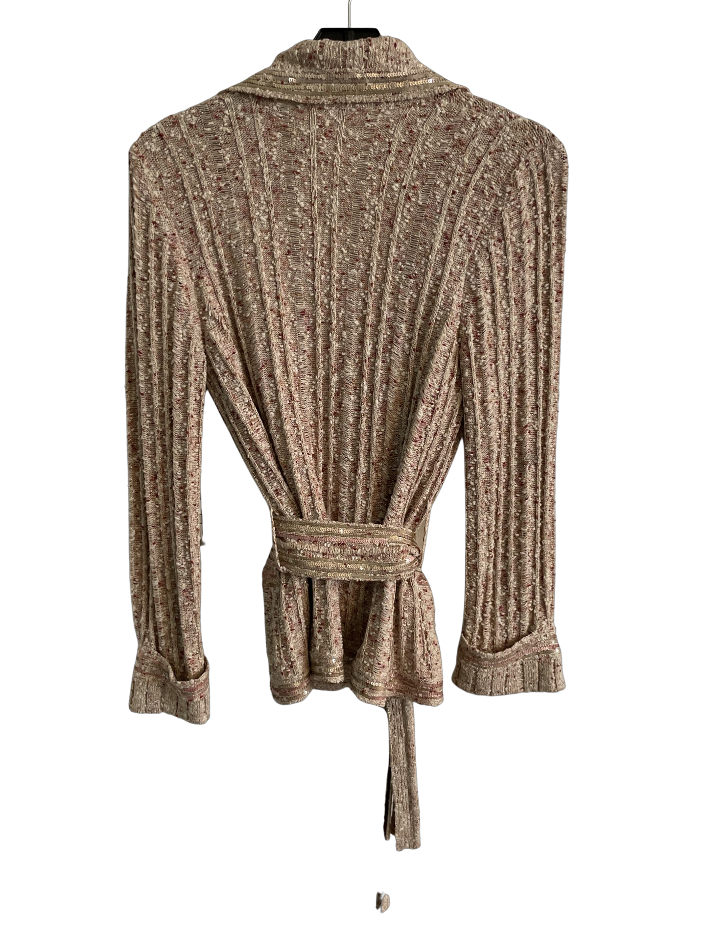 Chanel cardigan - strik med glimmer