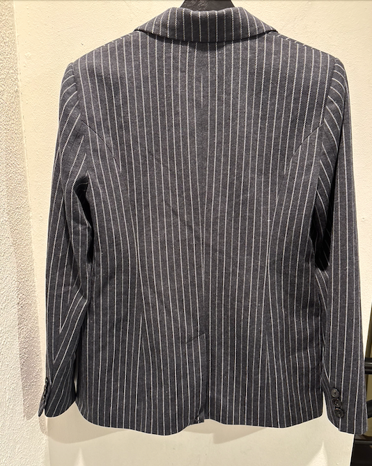 Designers Remix - blazer - grey w. stripes - EU36 - Medinas Wardrobe