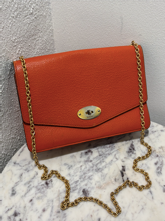 Mulberry – Exclusive Small Darley Shoulder Bag, Orange
