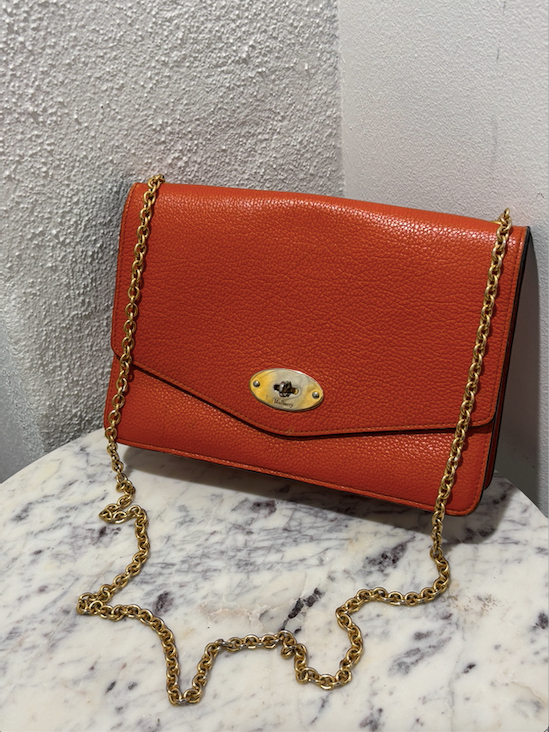 Mulberry – Exclusive Small Darley Shoulder Bag, Orange