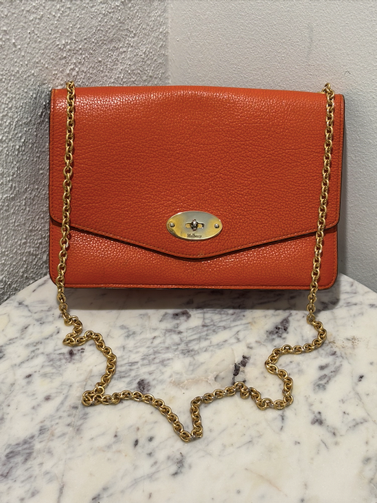 Mulberry – Exclusive Small Darley Shoulder Bag, Orange