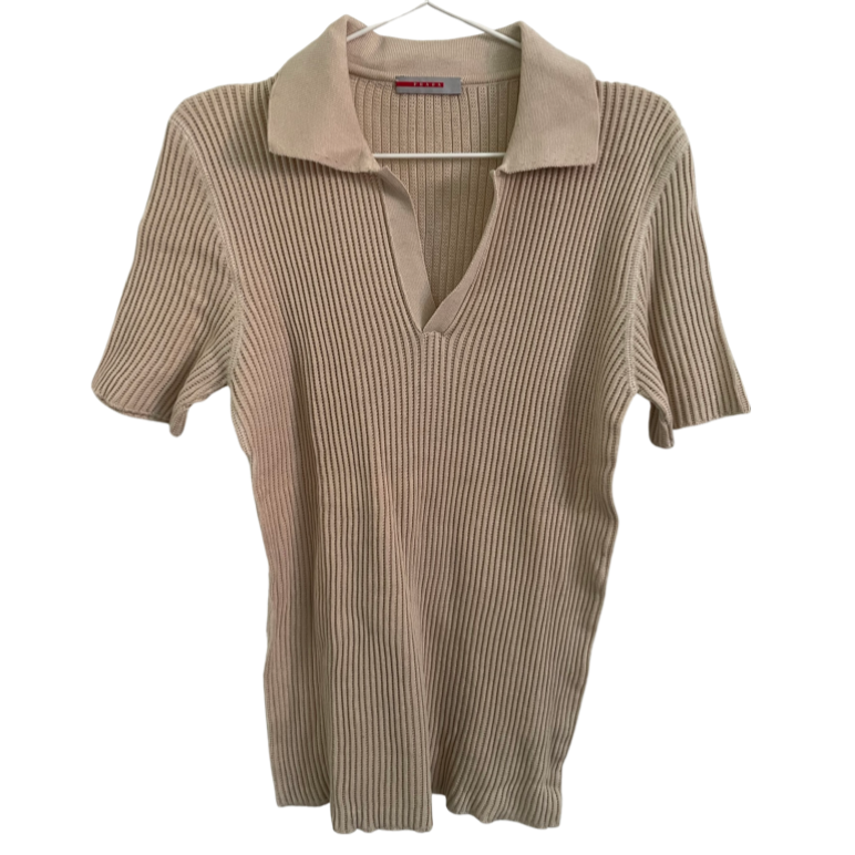 Prada - Ribbed knit polo - "Vintage for HIM"