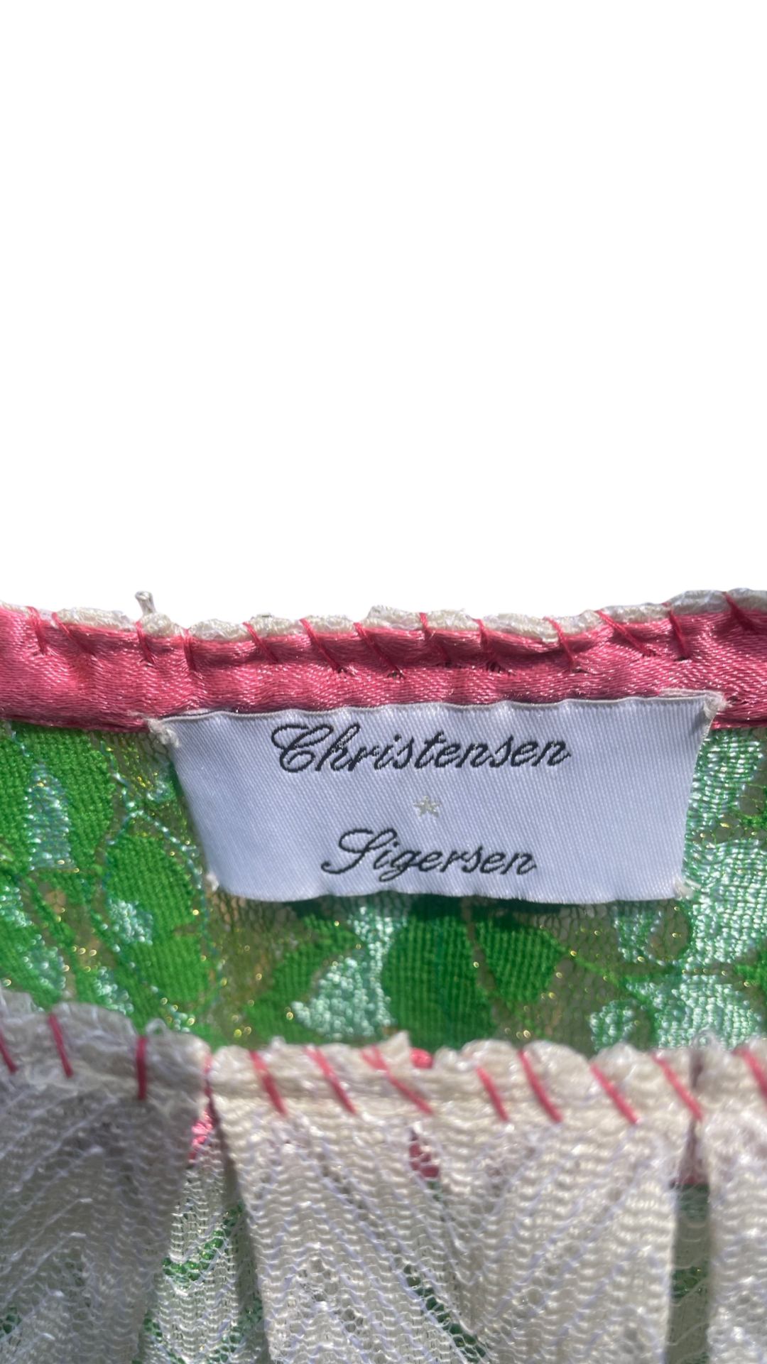 Christensen & Siegersen - Håndlavet top - one-of-a-kind