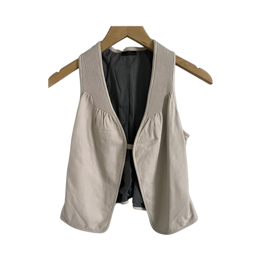 Vest - sand/beige skind - Noir