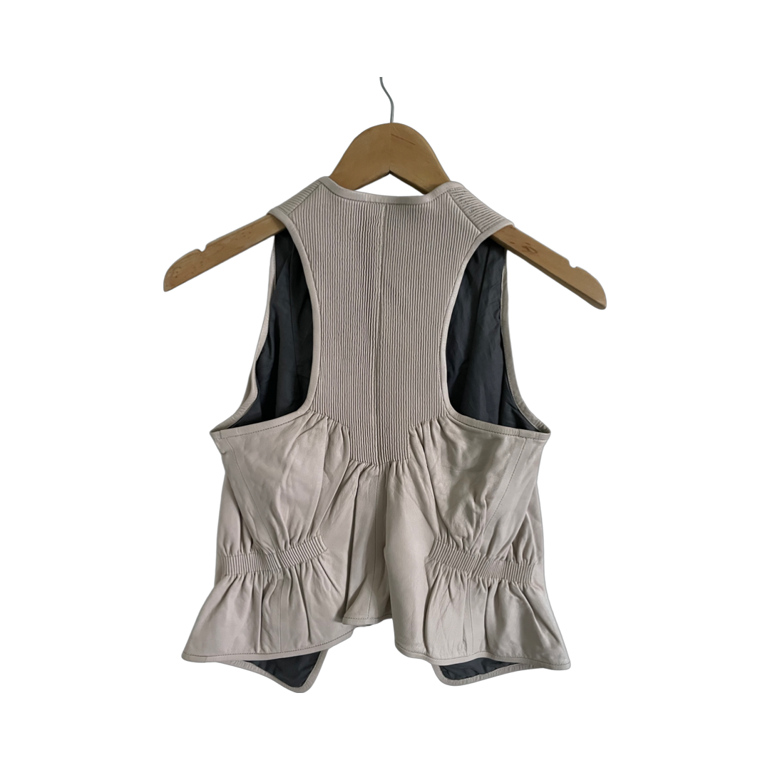 Vest - sand/beige skind - Noir