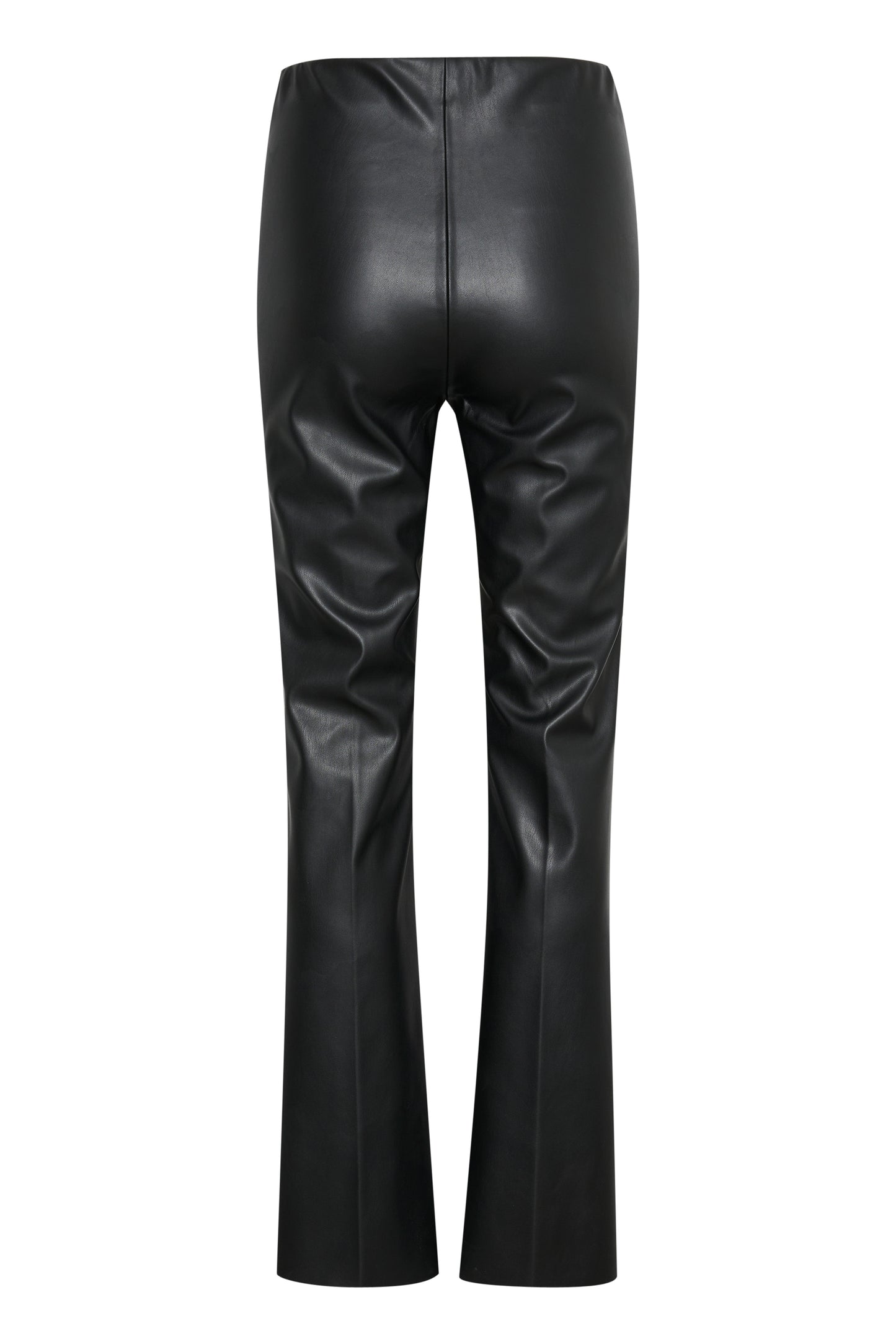 Kaylee straight bukser - Vegan leather - Soaked in Luxury